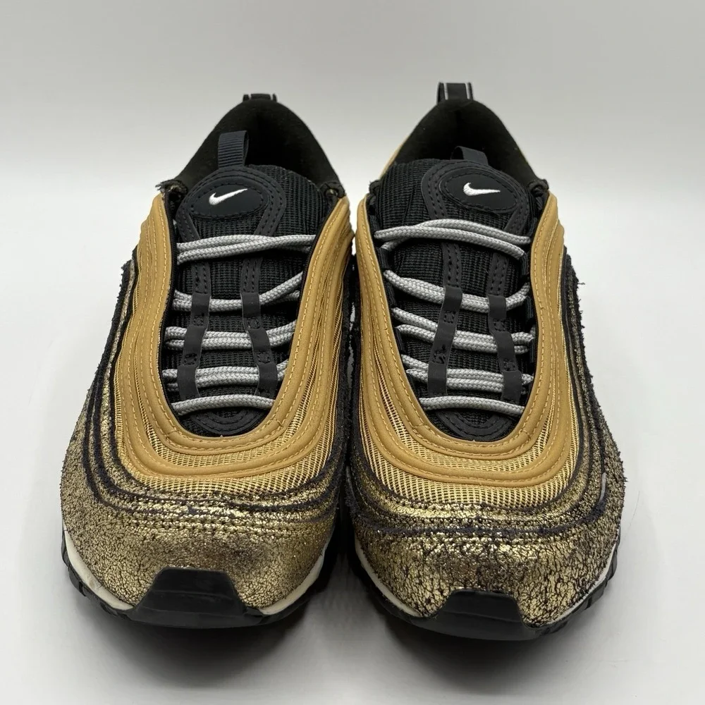 Nike Sneakers Women's GoldAir Max 97 'Cracked Gold' | DO5881 700 2021 Size W‎ 8